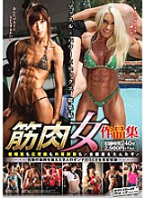 Muscle woman work collection