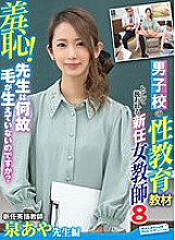 Shame! A New Female Teacher Treated As A Sex Education Material At A Boys' School 8 ~Mr. Aya Izumi~