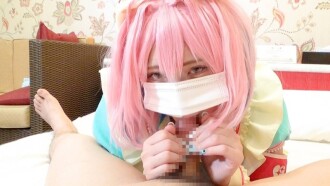 [No mosaic / Limited time resale] Yume○ Riamu gets so sick with two massive creampie scenes! Explosive creampie in the pile-driving cowgirl position & massive ejaculation deep inside the vagina of a naked apron with her big breasts sha