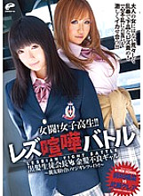 Woman fight! schoolgirl! ! Lesbian Fight Battle Black-Haired Student Council President Vs Blond Delinquent Gal Best Friend Fight Magi Gile Fight! !