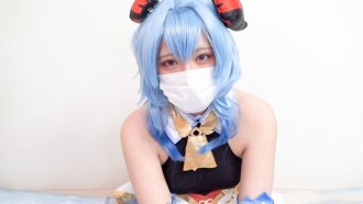 Phim [No mosaic / Limited time resale] Ganyu from Hara Nessin! Deep throating and hard spanking make her face look dirty as she gets creampied in this JD cosplayer!