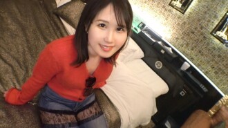 "She may have a baby face, but inside she's a mature, sexy nurse. She's also active as an erotic streamer, and now she's finally having sex in front of the camera! She's got a melting face as she sucks dick, and cums aft