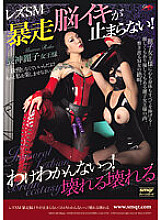 Lesbian SM Runaway Brain Iki Can't Stop! I don't understand! Broken Broken Reiko Tatsugami